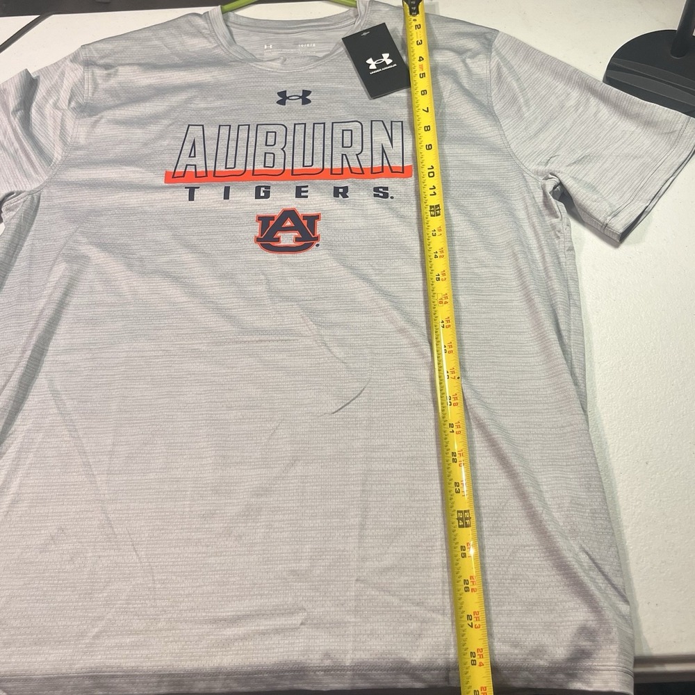 NWT Men's Under Armour Heat Gear Loose Auburn Tigers T Shirt Large - Picture 4 of 6